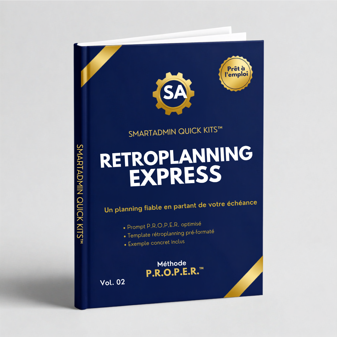 Couverture Retroplanning Express
